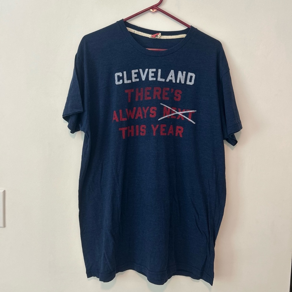 HOMAGE Blue and Red Short Sleeve Tees